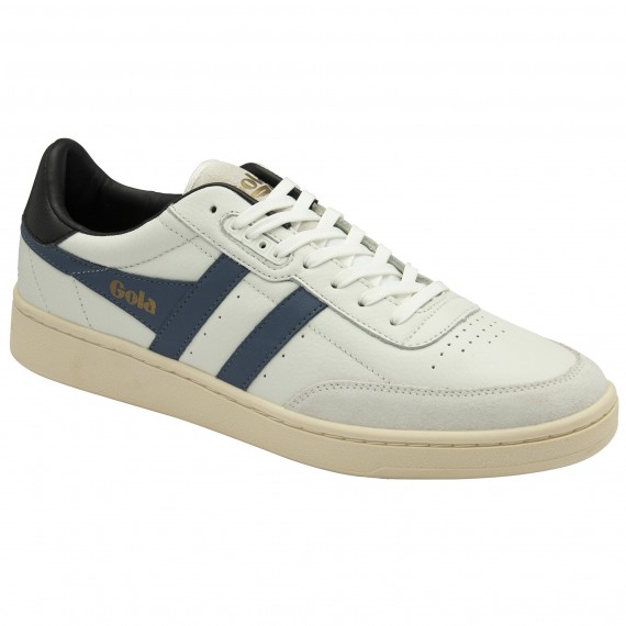 Gola Contact Leather Whtie Moonlight Black
