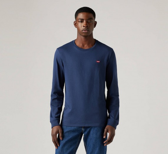Levi's® Ls Original Hm Tee Patch Dress Blues